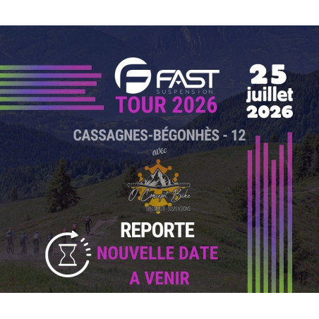 FAST TOUR 2026 - O'CONCEPT BIKE à Cassagnes Béghonès (12) - 25 JUILLET 2026