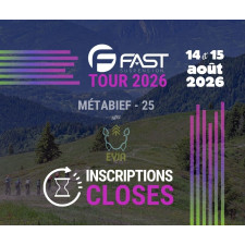 FAST TOUR 2026 - EYJA à Métabief (25) - 14 ET 15 AOUT 2026