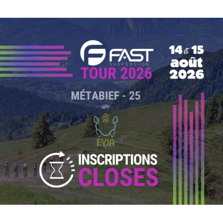 FAST TOUR 2026 - EYJA à Métabief (25) - 14 ET 15 AOUT 2026