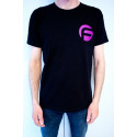 Negro Camiseta FAST