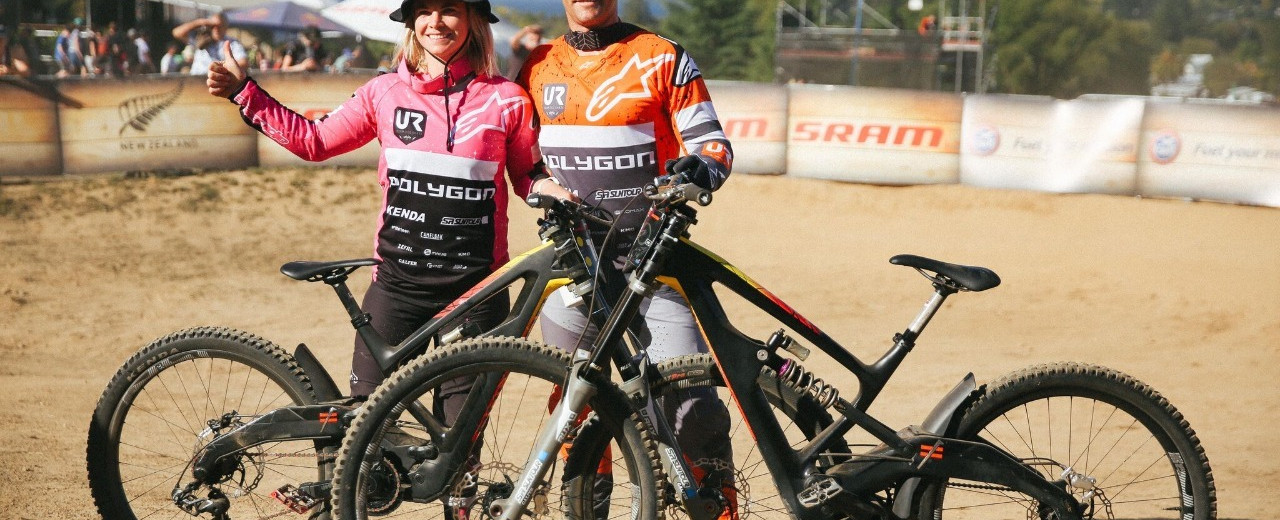 #Doubletrouble That time of the year when Mick & Tracey Hannah got the win together at Crankworx! #HolyGrail