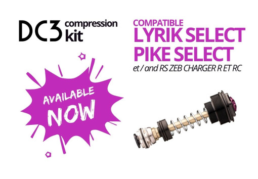 The DC3 compression kit now available for Lyrik Select and Pike Select